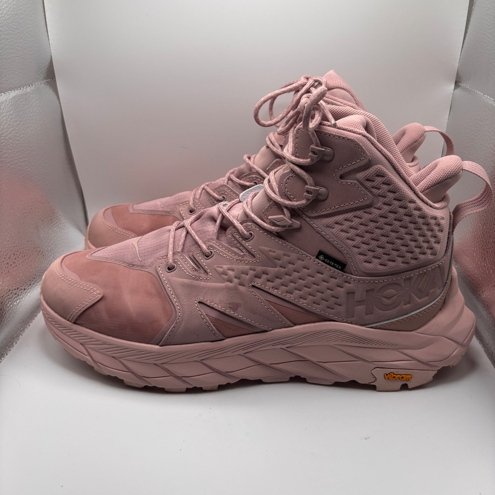 Hoka Anacapa Mid "Pale Mauve" GORE-TEX Hiking Boots Men's Size 13 1134984 PMPW - Picture 4 of 8